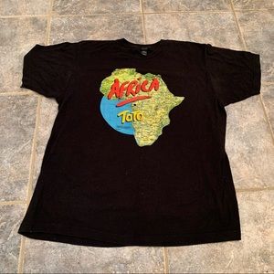 Africa Toto Oversized Band Tee
